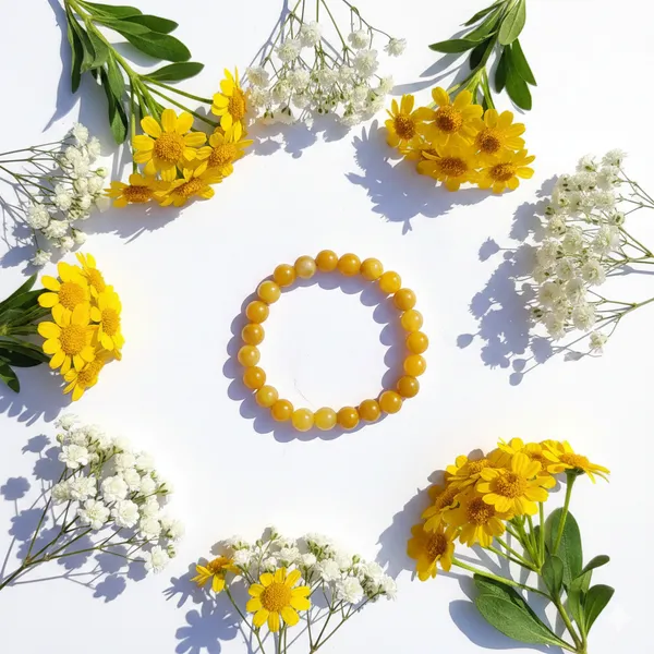 Yellow_Natural_Crystal_Bracelet_For_Everyone