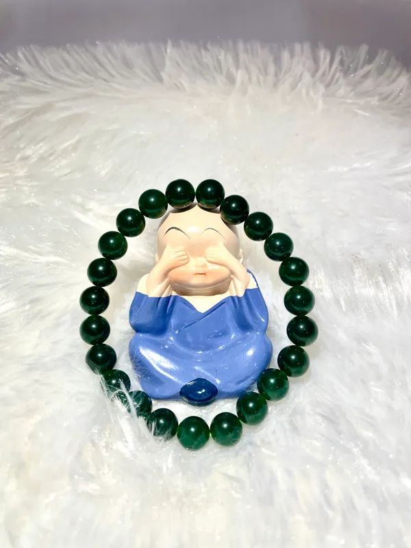 Dark_Green_Natural_Crystal_Bracelet_For_Everyone