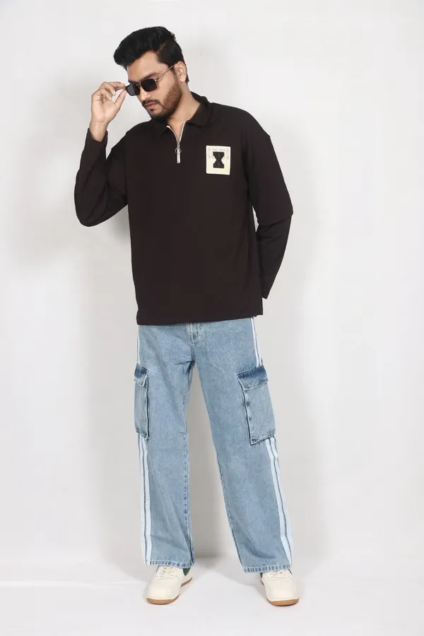 Blue_Denim_Premium_Cargo_For_Men