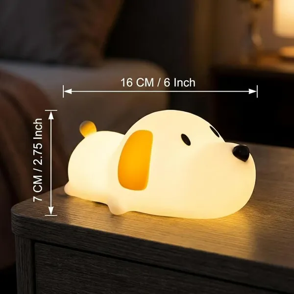 Multicolor_Silicone_Puppy_Night_Light_For_Kids,_Rechargeable_Led_Touch_Control_Lamp,_Cute_Dog_Shape_Baby_Bedroom_Nursery_Light