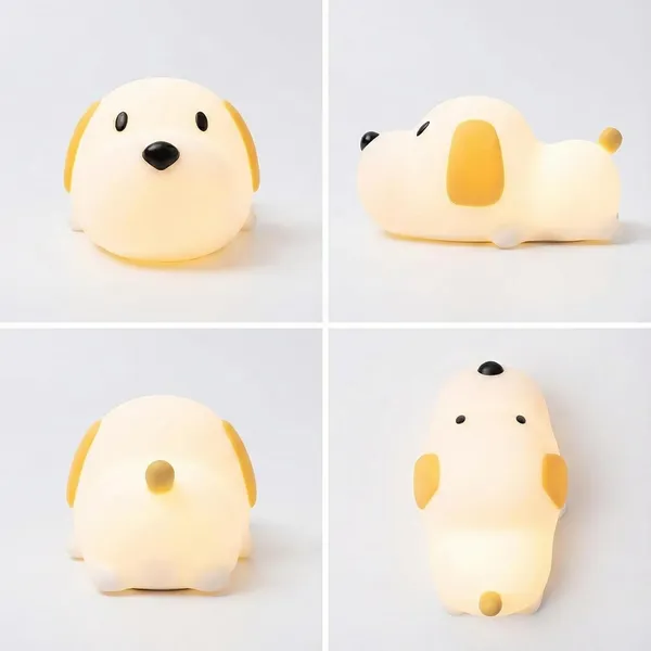 Multicolor_Silicone_Puppy_Night_Light_For_Kids,_Rechargeable_Led_Touch_Control_Lamp,_Cute_Dog_Shape_Baby_Bedroom_Nursery_Light