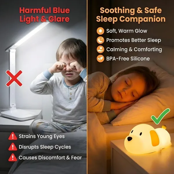 Multicolor_Silicone_Puppy_Night_Light_For_Kids,_Rechargeable_Led_Touch_Control_Lamp,_Cute_Dog_Shape_Baby_Bedroom_Nursery_Light