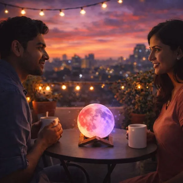 Multicolor_3D_Moon_Lamp_With_Touch_Control,_Rechargeable_Led_Night_Light,_7_Color_Changing,_15Cm_Diameter,_With_Wooden_Stand_(Rechargeable_(Wireless))