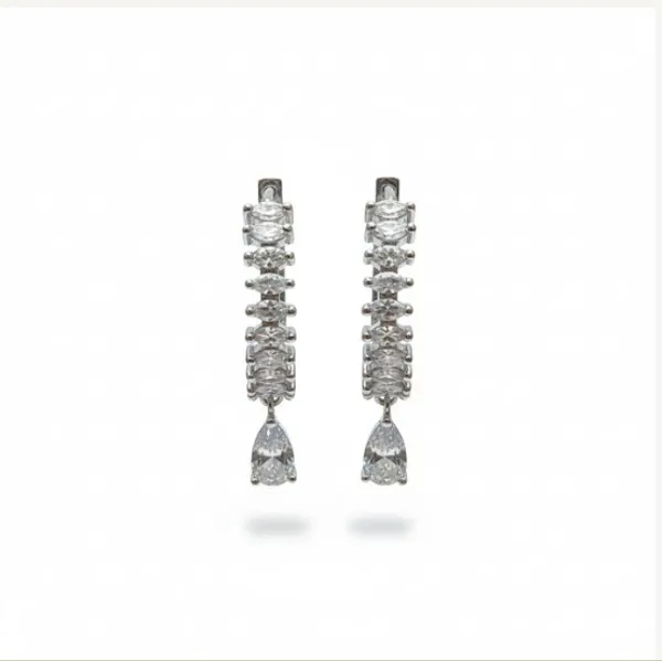 White_Stainless_Steel_Premium_Classic_Diamond_Style_Earring_For_Women