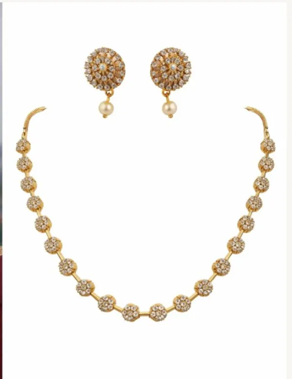 Golden_Copper_Premium_Tiny_Floral_Ad_Necklace_Set_For_Women