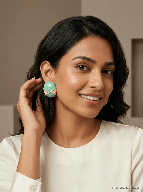 Pastel_Enamel_Stud_Earrings_with_Crystal_Accent_�_Mint_Green_&_Peach_Gold_Tone_Round_Studs_for_Women