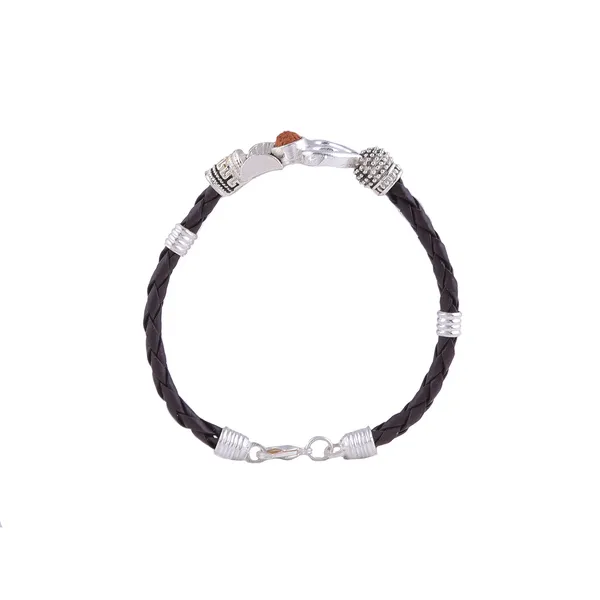 Silver_Brass_Premium_Trishul_Bracelet_For_Unisex