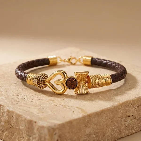 Golden_Brass_Premium_Trishul_Bracelet_For_Unisex