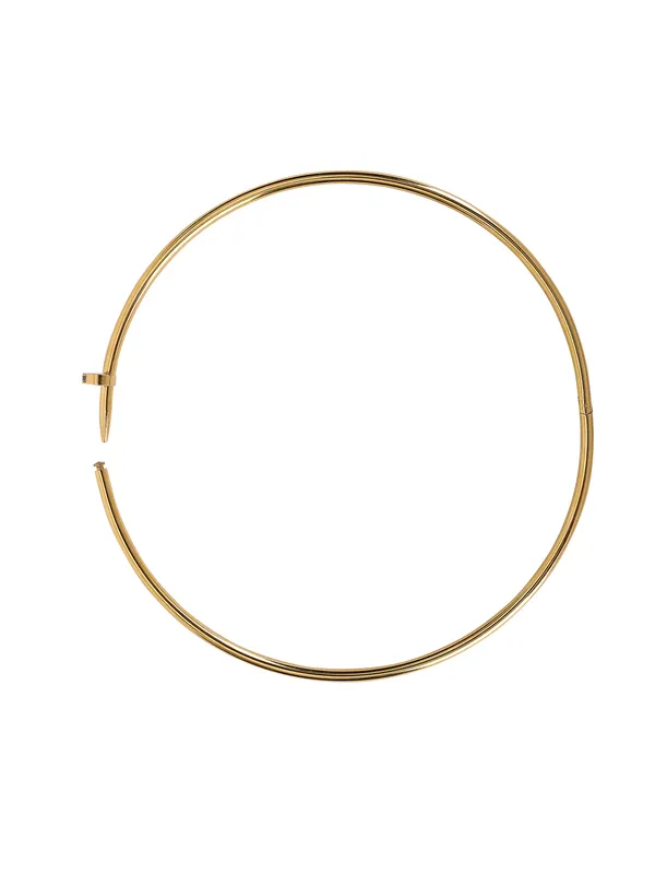 Golden_Stainless_Steel_Premium_Cartier_Nail_Screw_Necklace_For_Women