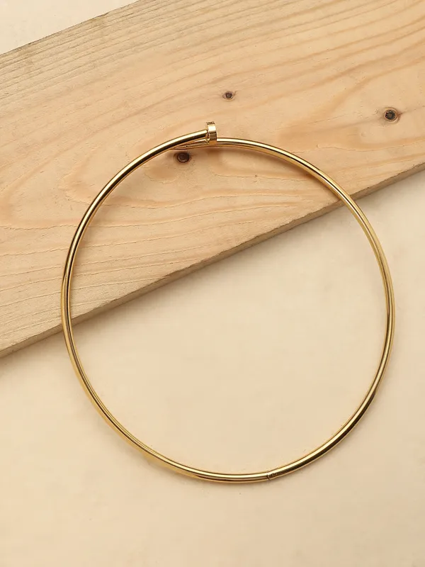 Golden_Stainless_Steel_Premium_Cartier_Nail_Screw_Necklace_For_Women