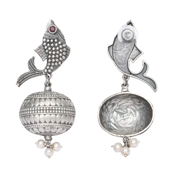 Oxidised_Fish_Jhumka_Earrings_with_Pearl_Drops_for_Women_&_Girls