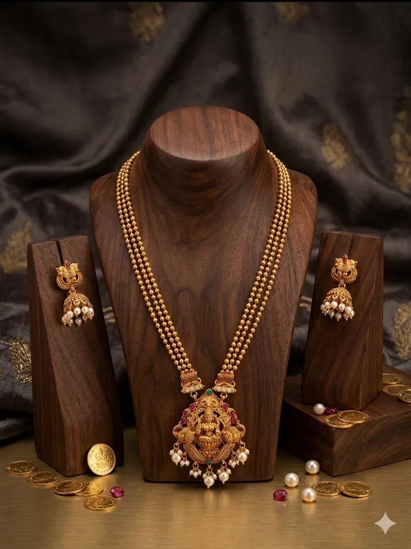 Temple_Necklace_Set_with_Jhumki