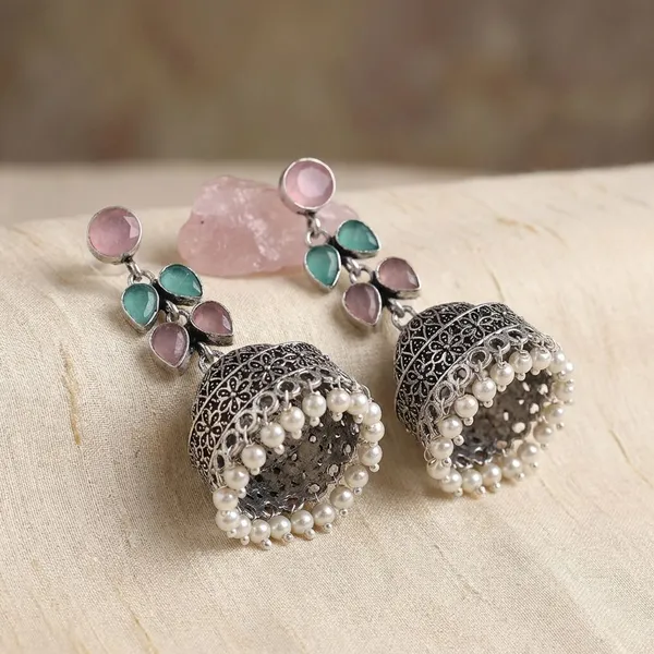 Mauve_Brass_Premium_Jhumka_For_Women
