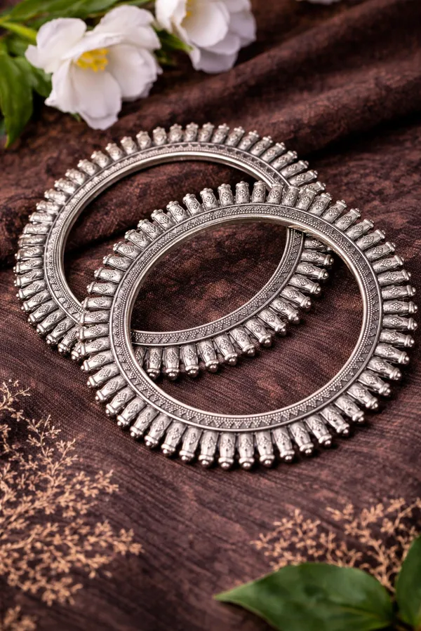 German_Silver_Oxidised_Bangle_Set_of_2