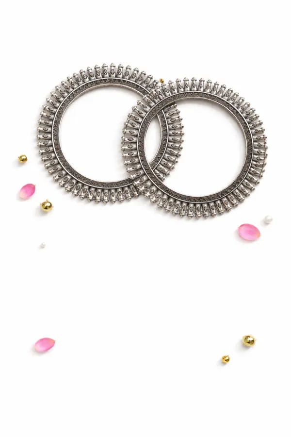 German_Silver_Oxidised_Bangle_Set_of_2