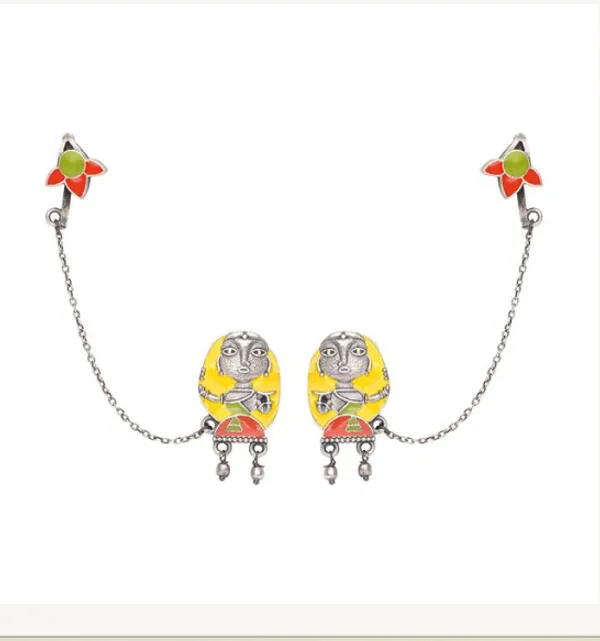 Yellow_Metal_Premium_Earrings_For_Women
