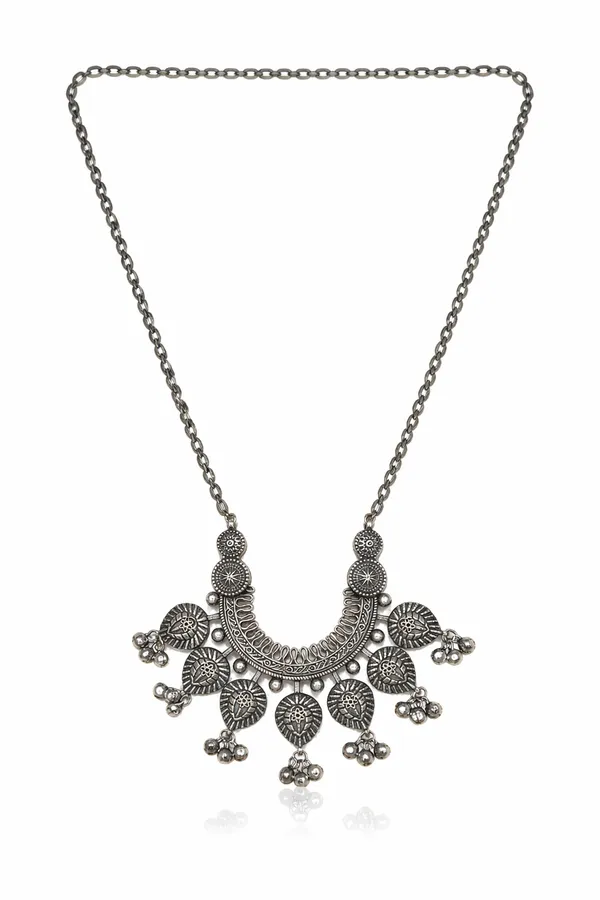 Silver_Alloy_Premium_Antique_Bohemian-Style_Plated_Necklace_For_Women