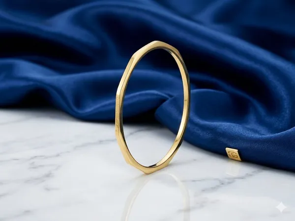 Premium_Gold_Plated_Stainless_Steel_Anti_Tarnish_Textured_Side_Cut_Bangle