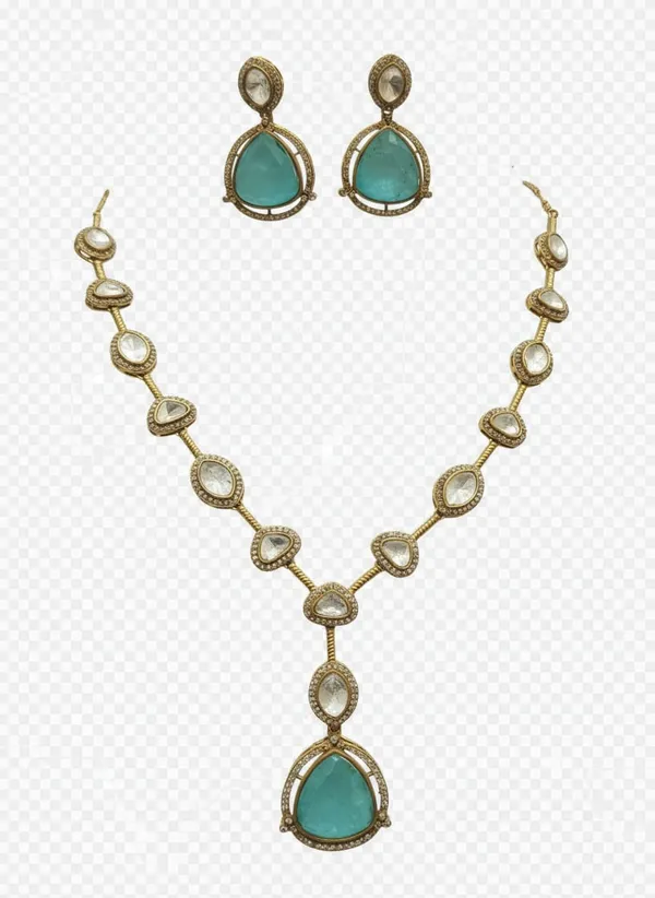Sea_Blue_Alloy_Premium_Masonite_Kundan_Necklace_Set_For_Women