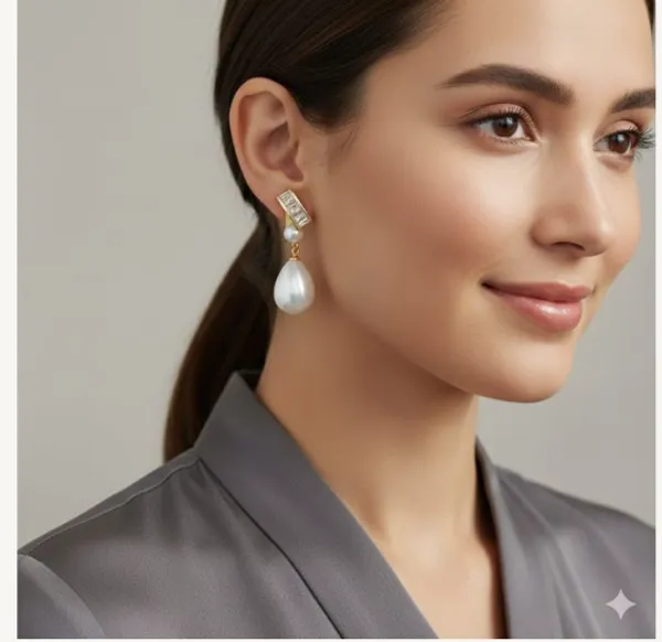 Golden_Stainless_Steel_Premium_Pearl_Drop_Earring_For_Women
