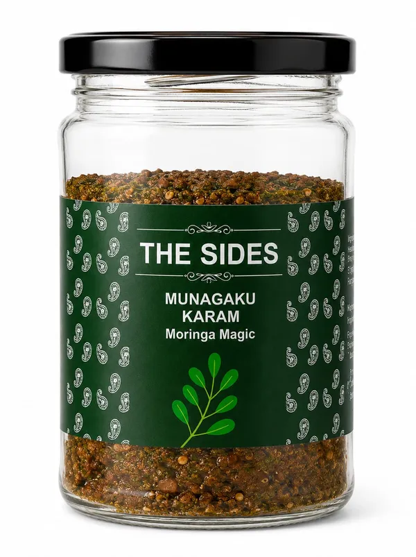 Instant_Rasam_Podi,_Andhra_Gun_Powder,Munagaku_Podi(_Moringa_Magic)