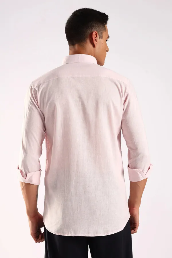 Light_Pink_Irish_Linen_60_Lea_Shirt_For_Men