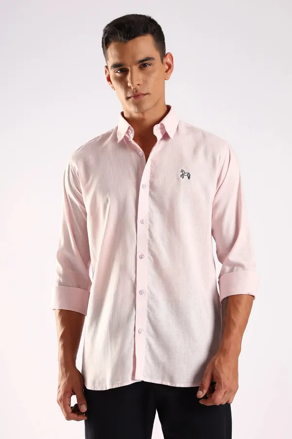 Light_Pink_Irish_Linen_60_Lea_Shirt_For_Men