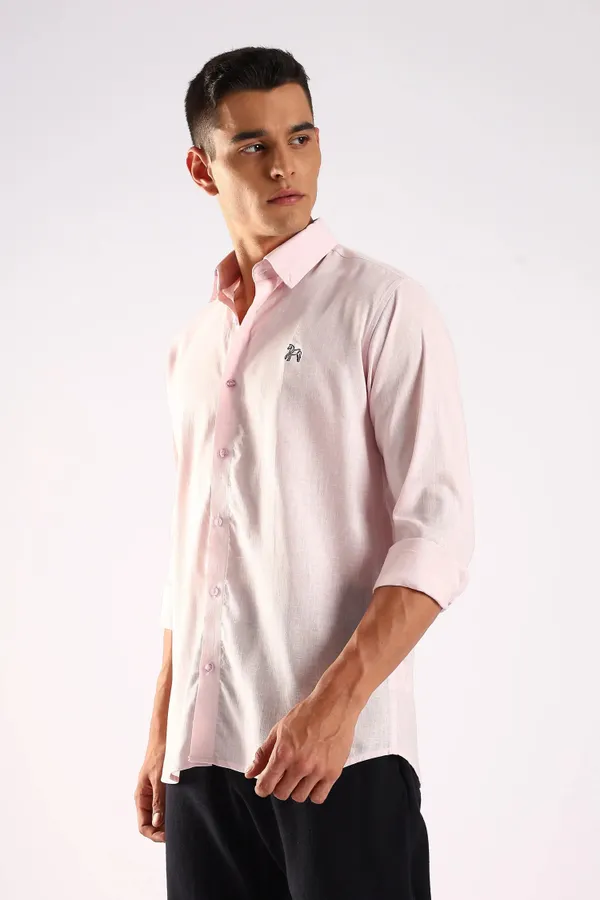 Light_Pink_Irish_Linen_60_Lea_Shirt_For_Men