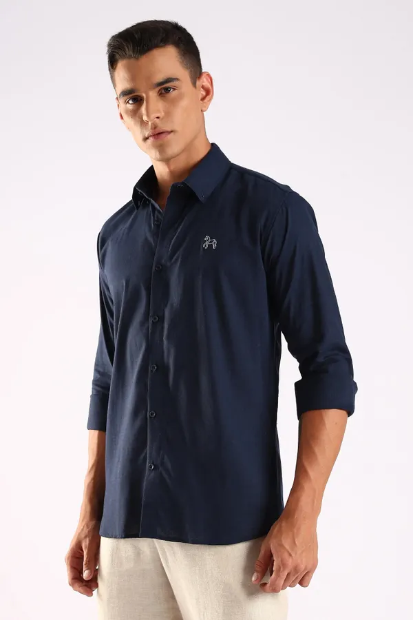 Steel_Blue_Irish_Linen_60_Lea_Shirt_For_Men