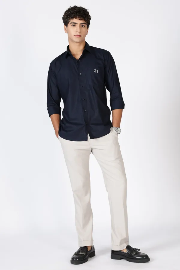 Dark_Blue_Giza_100%_Pure_Cotton_Shirt_For_Men