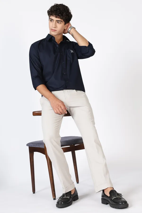 Dark_Blue_Giza_100%_Pure_Cotton_Shirt_For_Men