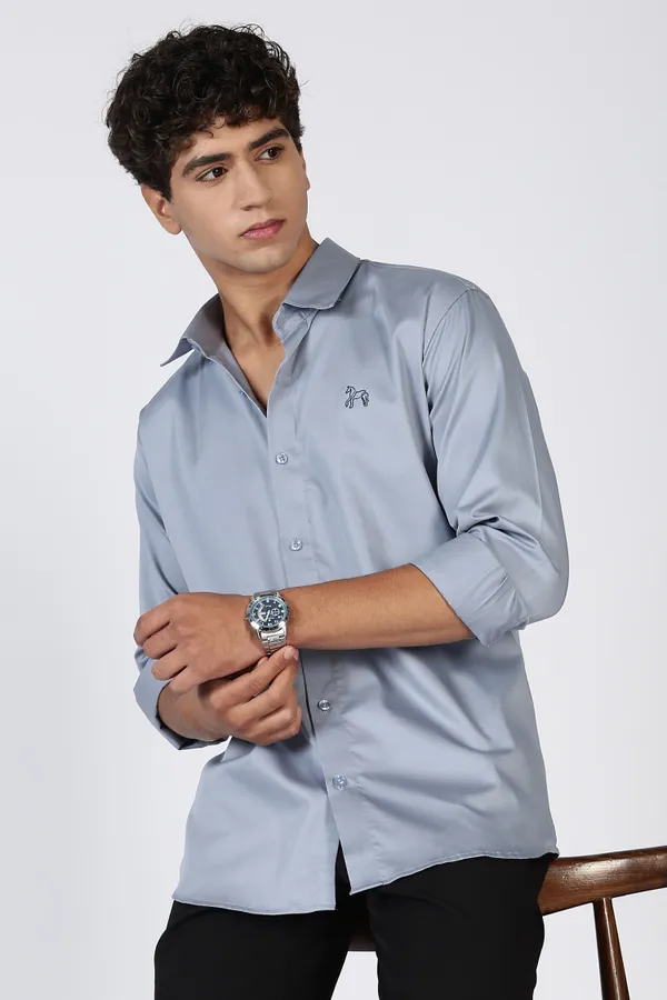 Light_Blue_Pure_100%_Pure_Cotton_Shirt_For_Men