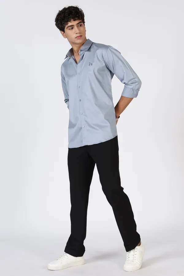 Light_Blue_Pure_100%_Pure_Cotton_Shirt_For_Men