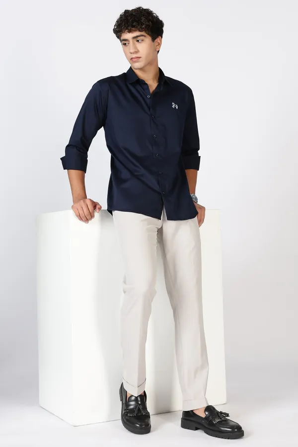 Steel_Blue_Pure_Satin_100%_Pure_Cotton_Shirt_For_Men