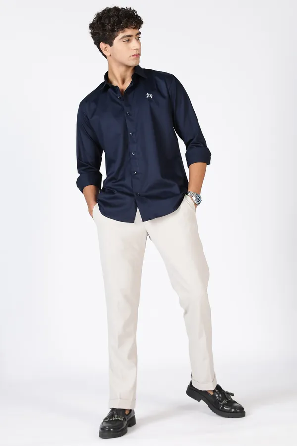 Steel_Blue_Pure_Satin_100%_Pure_Cotton_Shirt_For_Men
