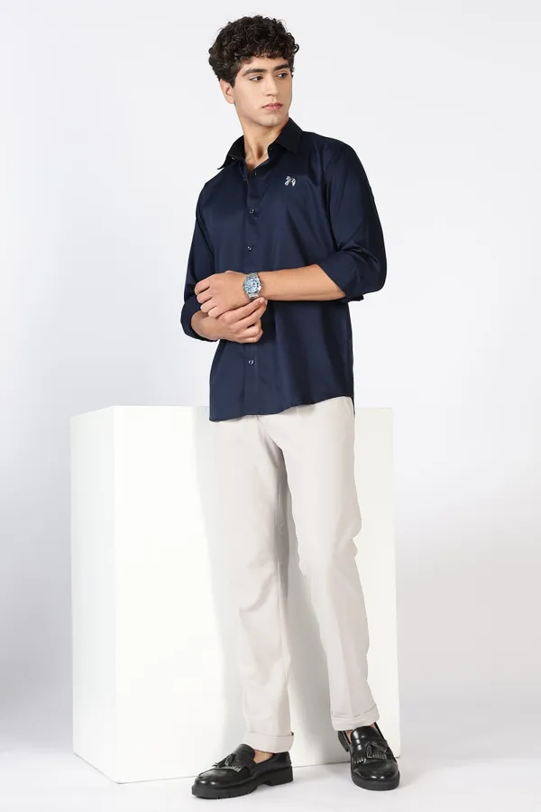 Steel_Blue_Pure_Satin_100%_Pure_Cotton_Shirt_For_Men