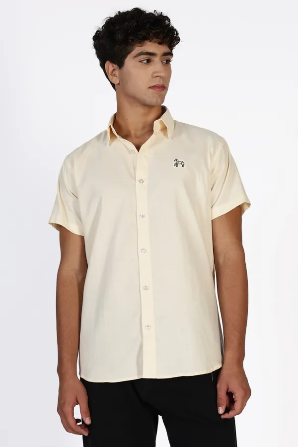 Light_Yellow_Pure_Oxford_100%_Pure_Cotton_Shirt_For_Men