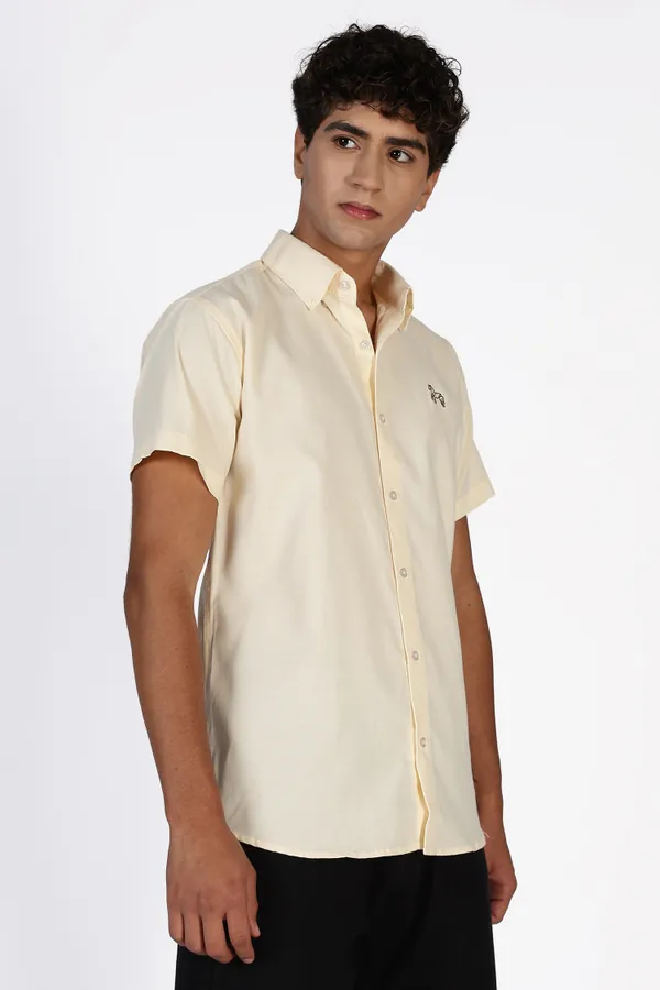 Light_Yellow_Pure_Oxford_100%_Pure_Cotton_Shirt_For_Men