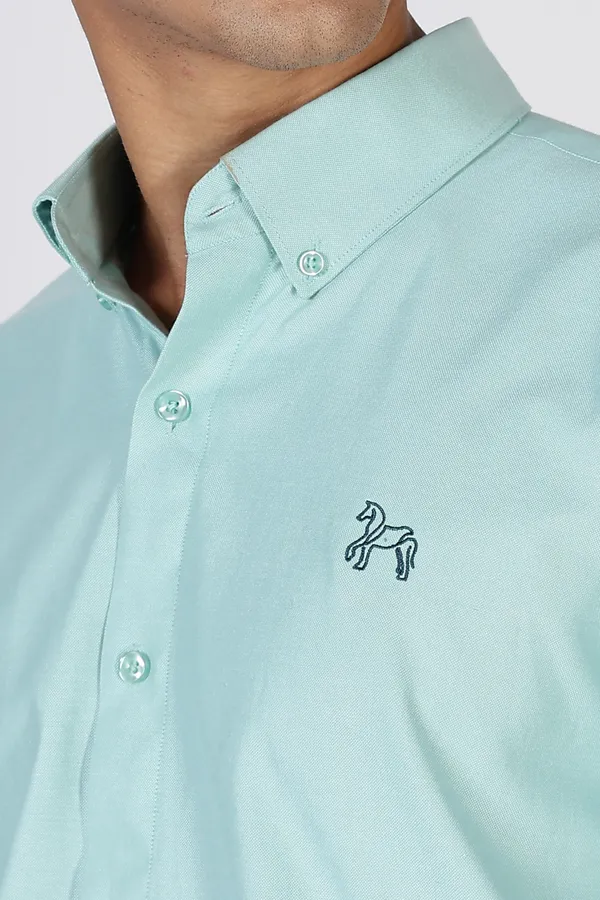 Light_Aqua_Pure_Oxford_100%_Pure_Cotton_Shirt_For_Men