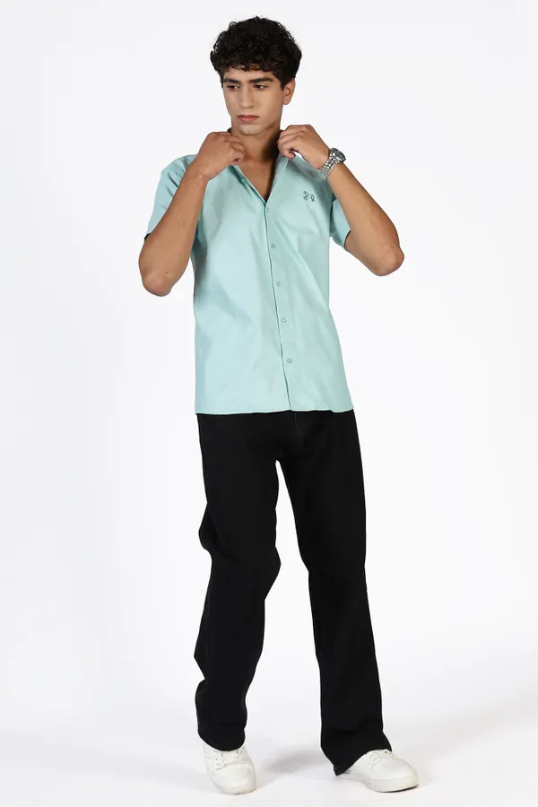 Light_Aqua_Pure_Oxford_100%_Pure_Cotton_Shirt_For_Men
