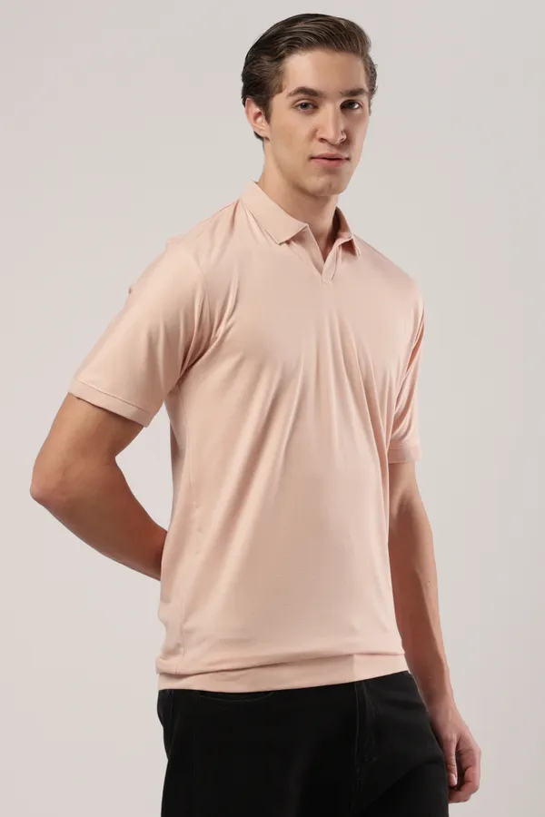 Light_pink_Premium_Polo_T-shirt