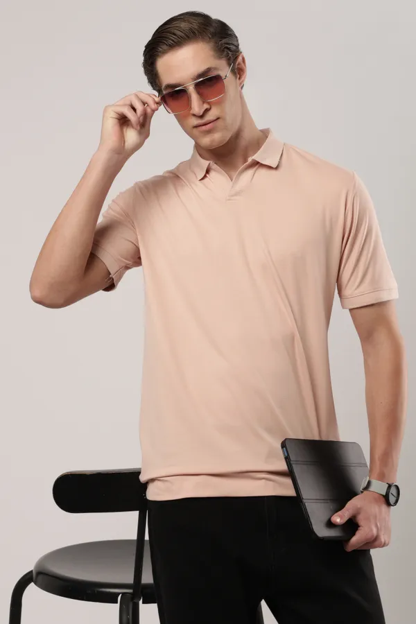 Light_pink_Premium_Polo_T-shirt
