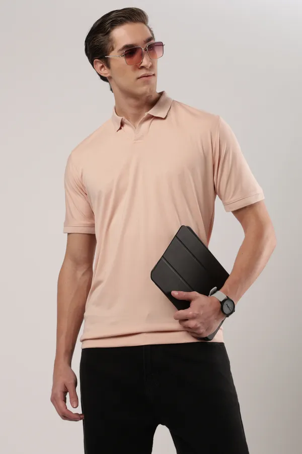 Light_pink_Premium_Polo_T-shirt