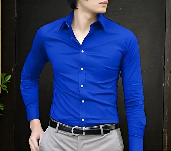 Royal_Blue_Stylish_Formal_Cotton_Shirts_For_Men