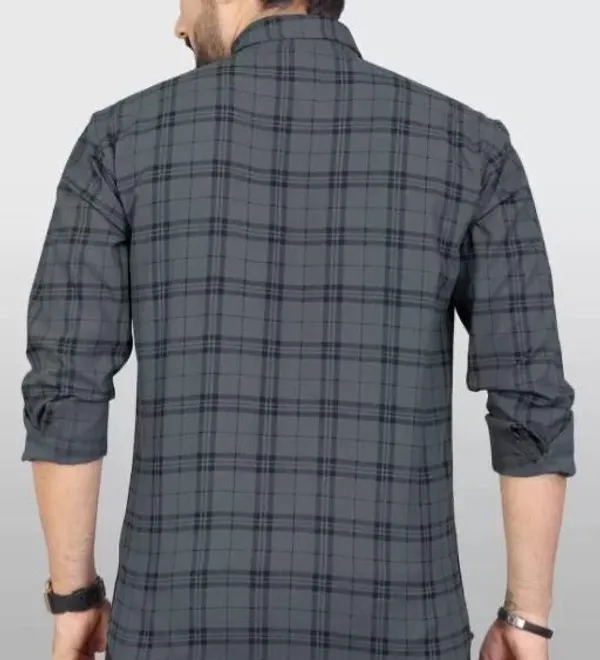 Grey_Checks_Stylish_Formal_Cotton_Shirts_For_Men