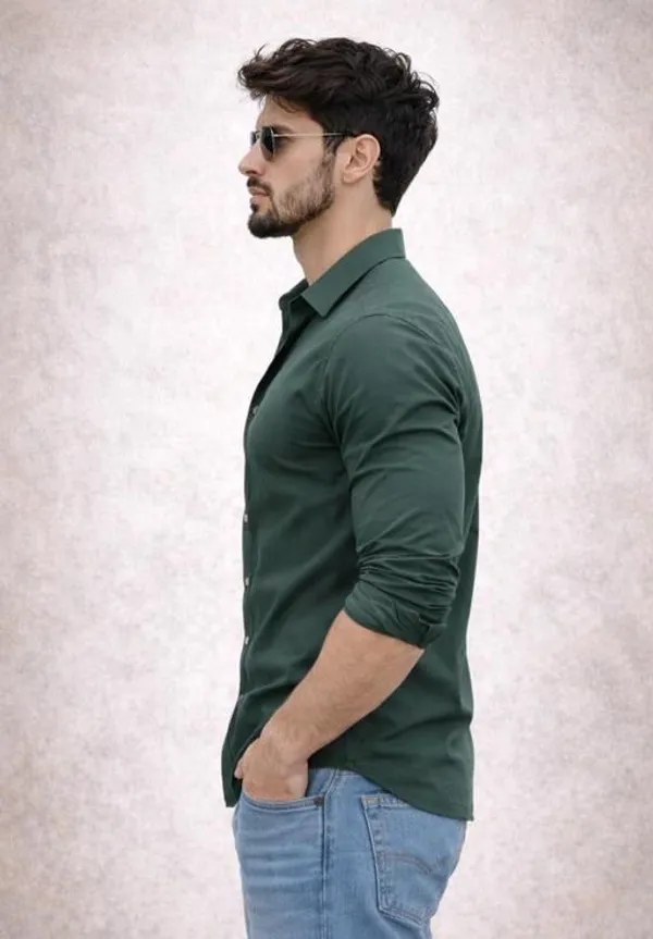Peacock_Blue_Stylish_Formal_Cotton_Shirts_For_Men