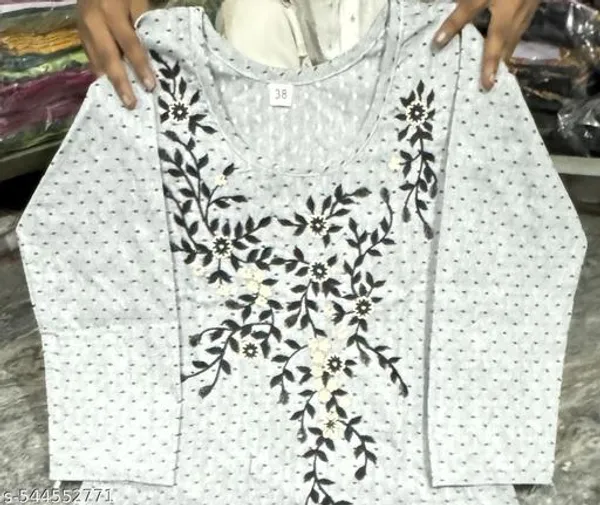 Grey_Khadi_Cotton_Premium_Trendy_Kurta_Set_For_Women