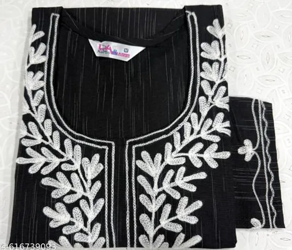 Black_Khadi_Cotton_Premium_Trendy_Kurti_Palazzo_Set_For_Women