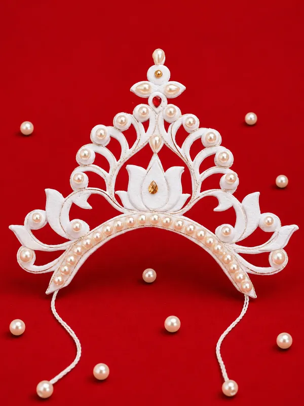 Zevastra_White_Shola_Lotus_Floral_Arch_Bridal_Mukut_For_Women