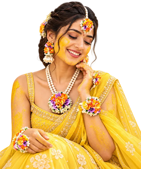 Bridal_Flower_Jewellery_Set_For_Wedding_Ceremony_&_Festivals